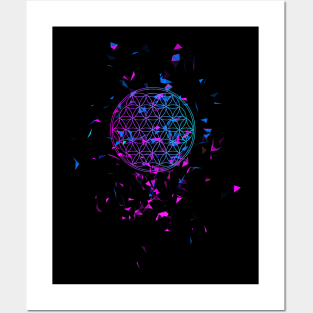 Sacred Geometry Awakens from the Chaos Posters and Art